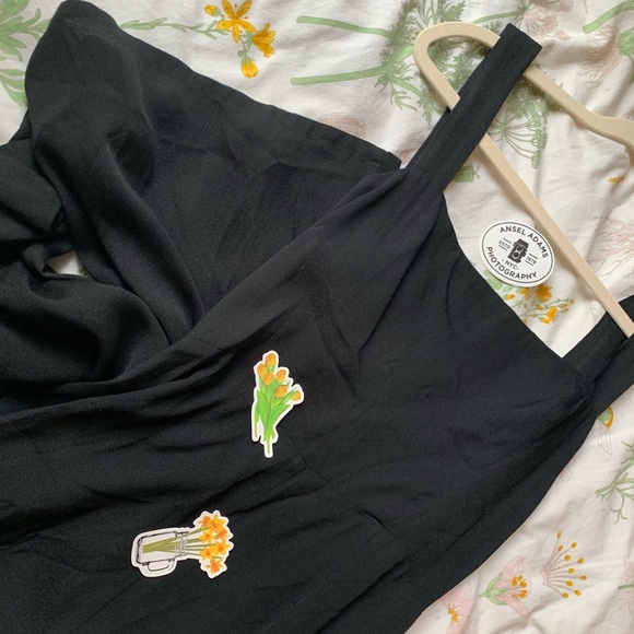 Reformation Black Jumpsuit Romper PantSuit - Picture 3 of 5